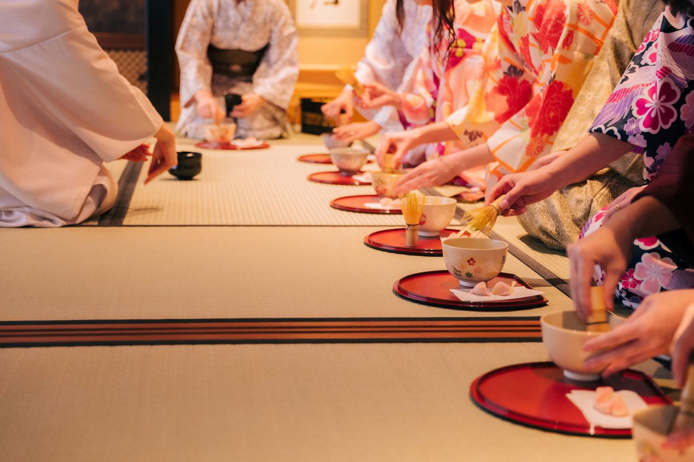 Elegant Tea Ceremony With Wearing Kimono Experience in Gion Kyoto