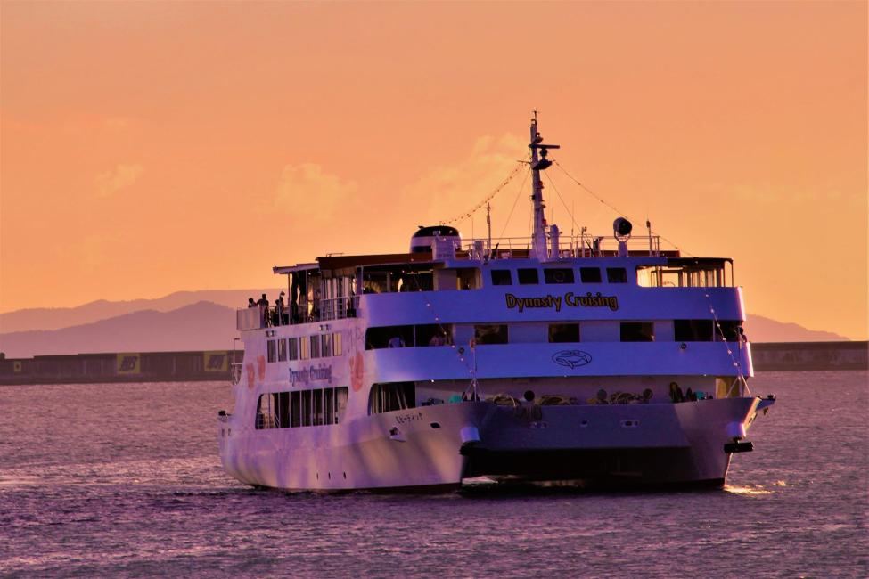 OKINAWA: Sunset Dinner Cruise by Moby Dick